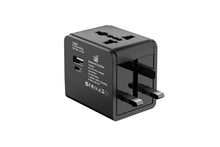Load image into Gallery viewer, Travel Adapter with 1x USB-C 3.1A 5V and 1 USB - Retail Pack