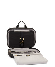 Load image into Gallery viewer, Tumi - Voyageur - Madeline Cosmetic Black/Gold