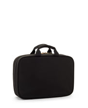 Load image into Gallery viewer, Tumi - Voyageur - Madeline Cosmetic Black/Gold