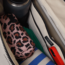 Load image into Gallery viewer, The Canvas Go-Tote - Navy Stripe