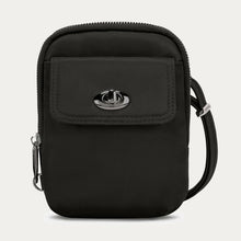 Load image into Gallery viewer, Travelon - Anti-Theft Tailored Crossbody Phone Pouch - Onyx