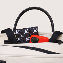 Load image into Gallery viewer, The Canvas Go-Tote - Navy Stripe