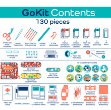 Load image into Gallery viewer, First Aid GoKit (130 PCS)
