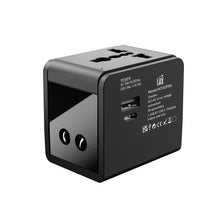Load image into Gallery viewer, Travel Adapter with 1x USB-C 3.1A 5V and 1 USB - Retail Pack