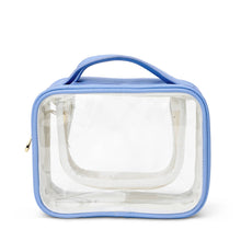 Load image into Gallery viewer, "Mojo" Clear Train Case (Personalizable)