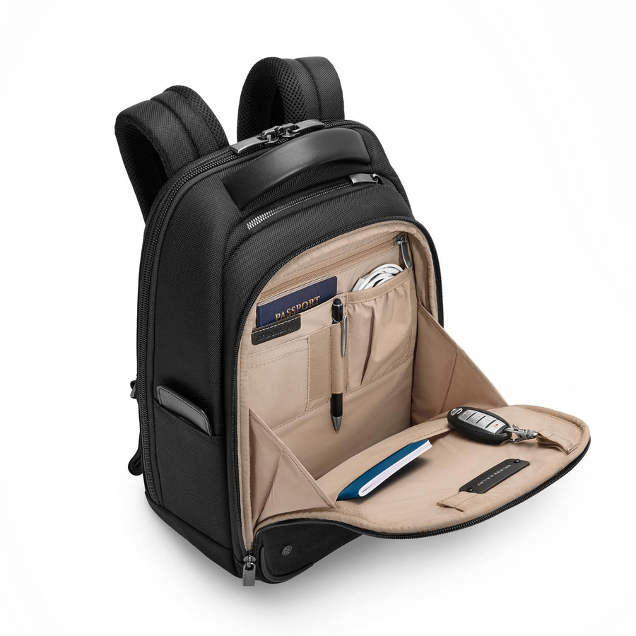 briggs and riley leather laptop backpack liner Briggs & Riley - @ Work - Slim Backpack – 1920