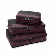 Load image into Gallery viewer, Briggs & Riley - Carry On Packing Cube Set Plum