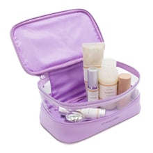 Load image into Gallery viewer, THE CLEAR TRAIN CASE