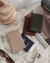 Load image into Gallery viewer, RFID Passport Holder - Olive | Venice