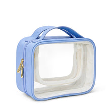 Load image into Gallery viewer, "Mojo" Clear Train Case (Personalizable)