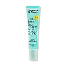 Load image into Gallery viewer, Resting Beach Face SPF30 Sunscreen Serum Mini Size 0.5 oz