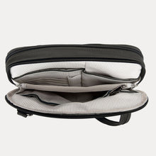 Load image into Gallery viewer, Travelon - AntiTheft Tailored E/W Organizer Handbag Black