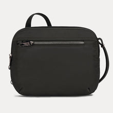 Load image into Gallery viewer, Travelon - AntiTheft Tailored E/W Organizer Handbag Black
