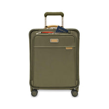 Load image into Gallery viewer, NEW* Briggs & Riley - Baseline - Global 21" Carry-On Expandable Spinner Olive