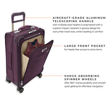 Load image into Gallery viewer, Limited Edition - Briggs & Riley - Baseline - Essential Carry-On Spinner Plum