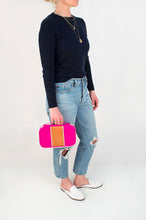 Load image into Gallery viewer, BLVD - Megan Nylon Leather Cosmetic Case