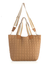 Load image into Gallery viewer, Ezra Travel Tote Tan
