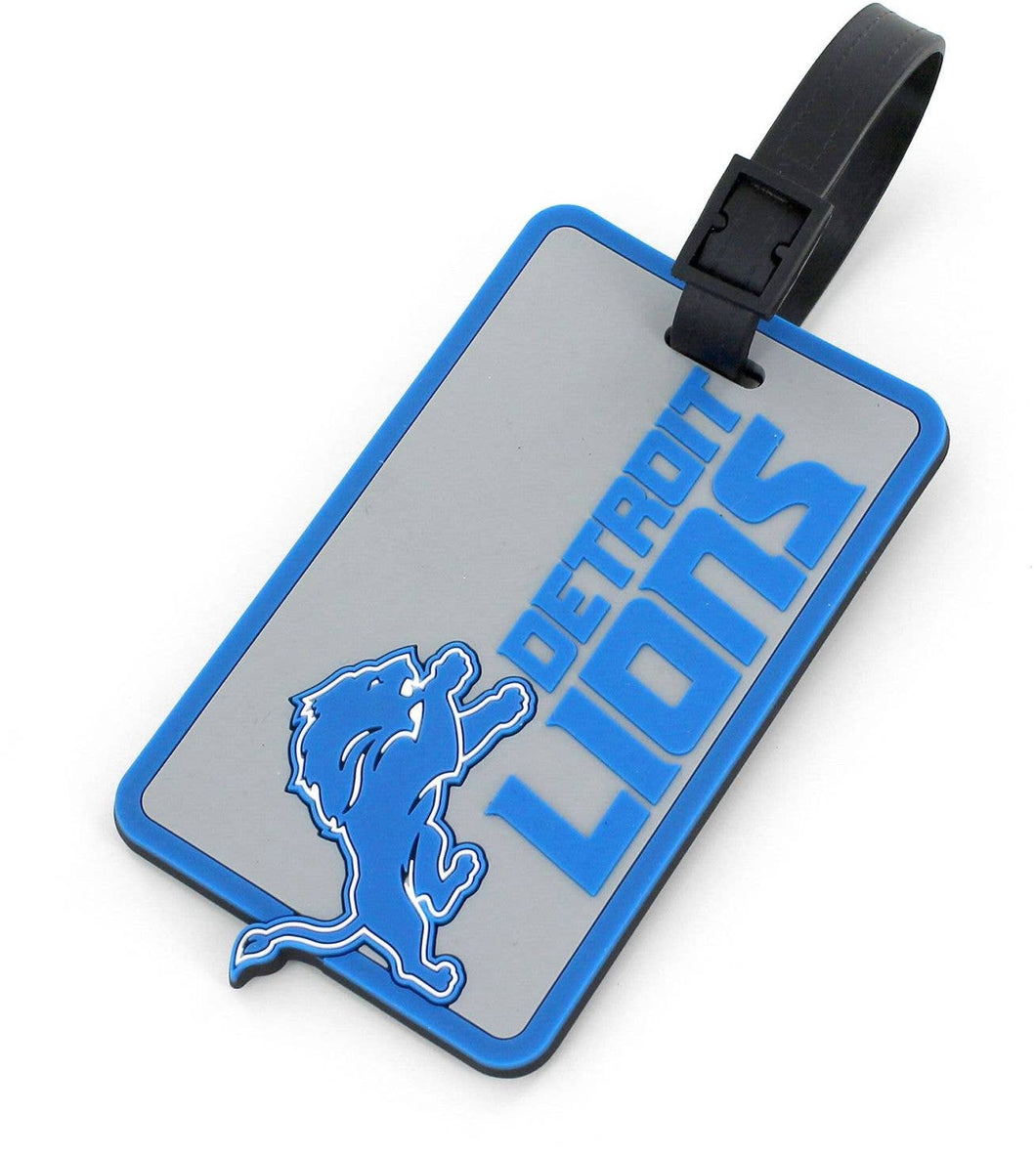 NFL Detroit Lions Soft Luggage Tag