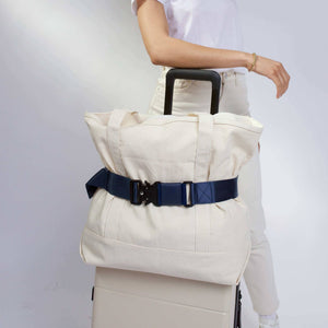 Wide Handle Travel Belt - Navy