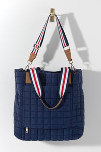 Ezra Travel Tote Navy