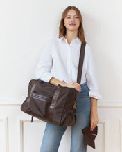 Load image into Gallery viewer, Travel Bag - Nylon Chocolate | Jenn
