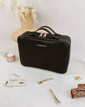 Load image into Gallery viewer, Toiletry Case - Black | Georgie
