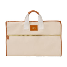 Load image into Gallery viewer, &quot;Georgia&quot; Canvas Garment Bag (Personalizable)
