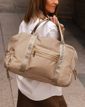 Load image into Gallery viewer, Travel Bag - Nylon Beige | Jenn
