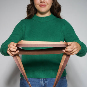 Wide Handle Travel Belt - Navy