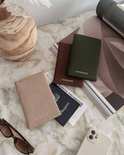 Load image into Gallery viewer, RFID Passport Holder - Olive | Venice
