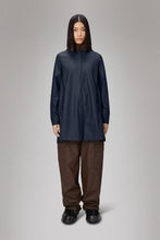 Load image into Gallery viewer, Rains - A Line Waterproof Jacket Navy
