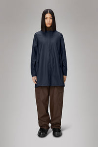 Rains - A Line Waterproof Jacket Navy