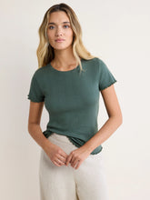Load image into Gallery viewer, NZ by NIC+ZOE - Pointelle Rib Georgia Tee
