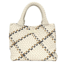 Load image into Gallery viewer, Parker &amp; Hyde -  Woven Tote Bone Print
