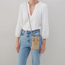 Load image into Gallery viewer, Hobo - Max Phone Crossbody Gold Leaf
