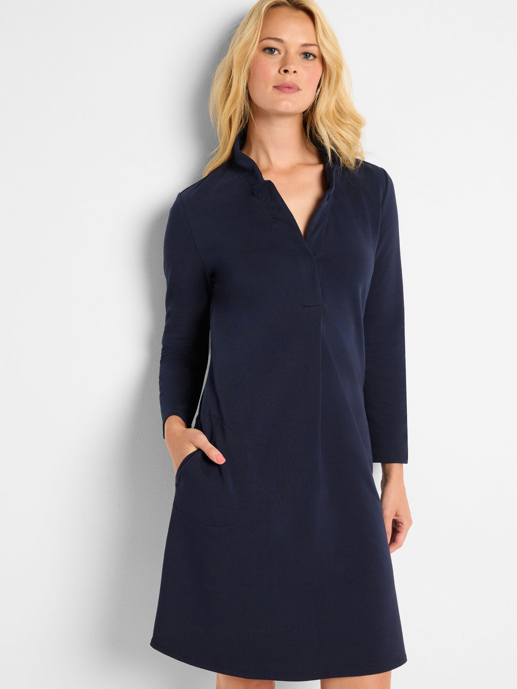 Nic & Zoe - Ruffled Up Knit Dress