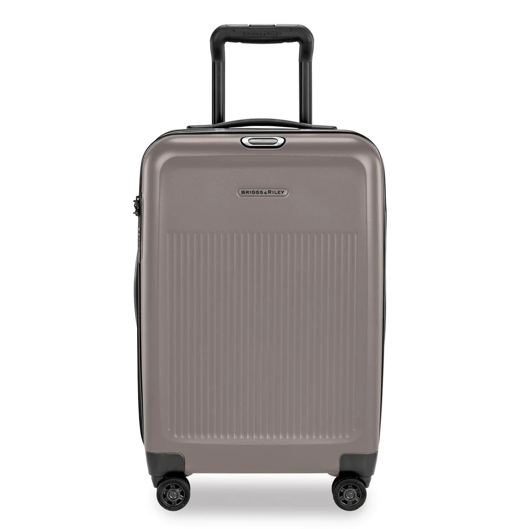 *Limited Edition Briggs & Riley - Sympatico - Domestic Carry On Spinner Latte