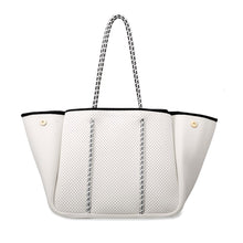 Load image into Gallery viewer, Annabel Ingall - Sporty Spice Neoprene Tote White
