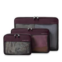 Load image into Gallery viewer, Briggs &amp; Riley - Check In Packing Cube Set Plum
