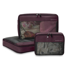 Load image into Gallery viewer, Briggs &amp; Riley - Check In Packing Cube Set Plum
