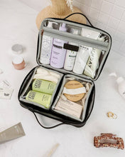 Load image into Gallery viewer, Toiletry Case - Black | Georgie
