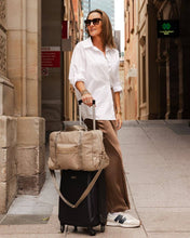Load image into Gallery viewer, Travel Bag - Nylon Beige | Jenn
