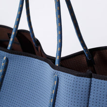 Load image into Gallery viewer, LARGE NEOPRENE TOTE BAG STORMY BLUE
