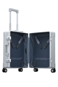 Aleon - Traditional Domestic Carry On Spinner Silver