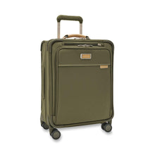 Load image into Gallery viewer, NEW* Briggs &amp; Riley - Baseline - Global 21&quot; Carry-On Expandable Spinner Olive
