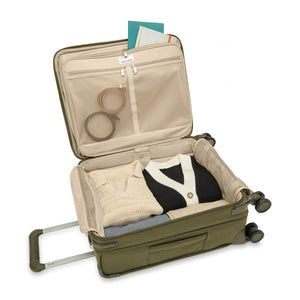 NEW* Briggs & Riley - Baseline - Global 21" Carry-On Expandable Spinner Olive