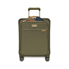 Load image into Gallery viewer, NEW* Briggs &amp; Riley - Baseline - Global 21&quot; Carry-On Expandable Spinner Olive
