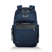 Load image into Gallery viewer, Briggs &amp; Riley - @ Work - Medium Cargo Backpack Navy
