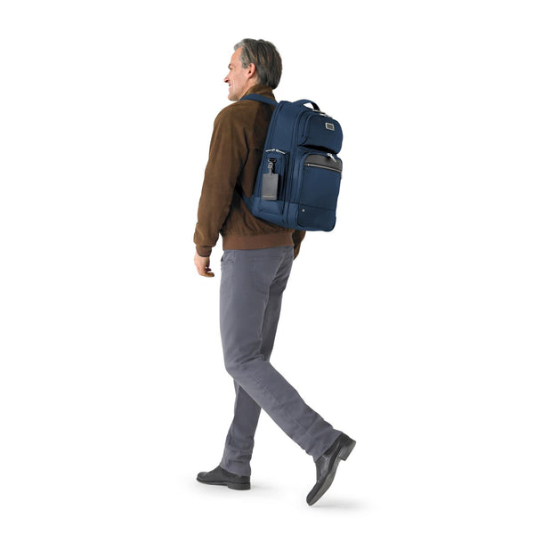 Briggs & Riley - @ Work - Large Cargo Backpack Navy | 1920 - The