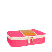Load image into Gallery viewer, BLVD - Megan Nylon Leather Cosmetic Case
